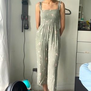 aritzia Wilfred Chianti jumpsuit